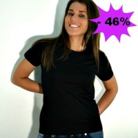 Dee Rose T-shirt nera 